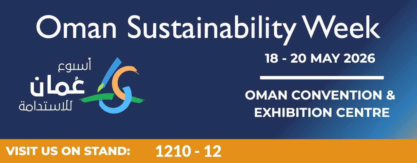 Sicom Italia è lieta di invitarvi alla Oman Sustainability Week, che si terrà dal 17 al 21 maggio 2026. Saremo felici di accogliervi presso lo Stand 1210 - 12
